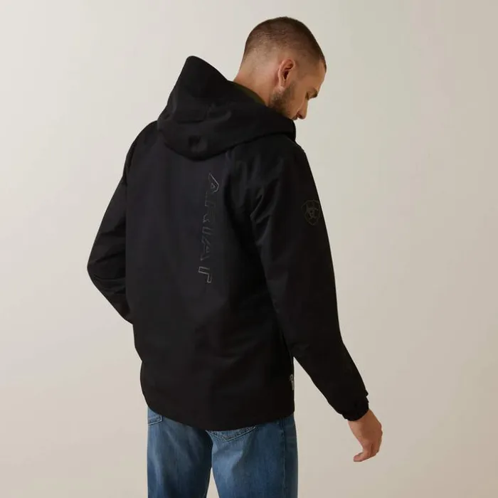 Jackets and Vests Men Ariat Spectator Waterproof Jacket Black