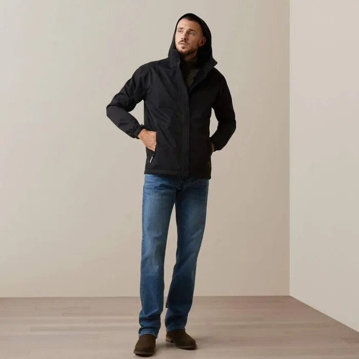 Jackets and Vests Men Ariat Spectator Waterproof Jacket Black