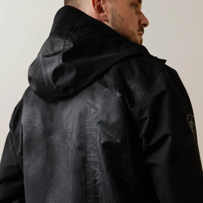 Jackets and Vests Men Ariat Spectator Waterproof Jacket Black