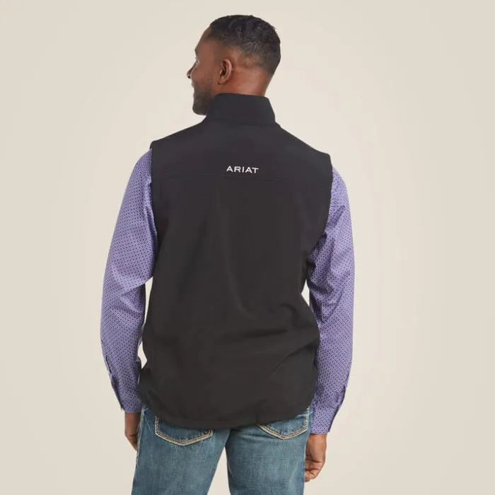 Jackets and Vests Men Ariat Vernon 20 Softshell Vest Black Jackets and Vests Men Ariat Vernon 20 Softshell Vest Black