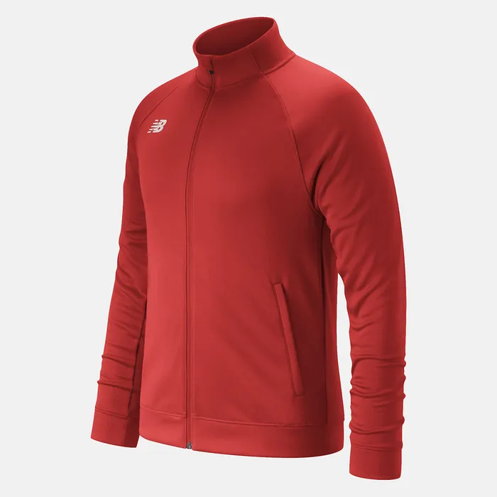 Jackets and Vests New Balance Men Knit Training Jacket TEAM RED