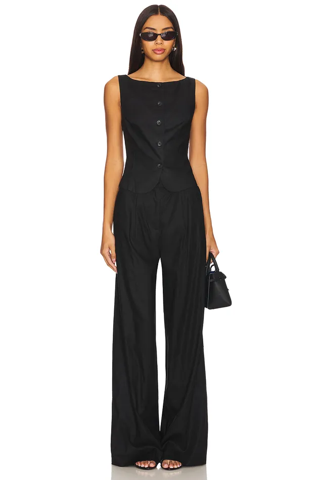 Jackie Top Black Women Lovers and Friends Tops Jackie Top Black Women Lovers and Friends Tops
