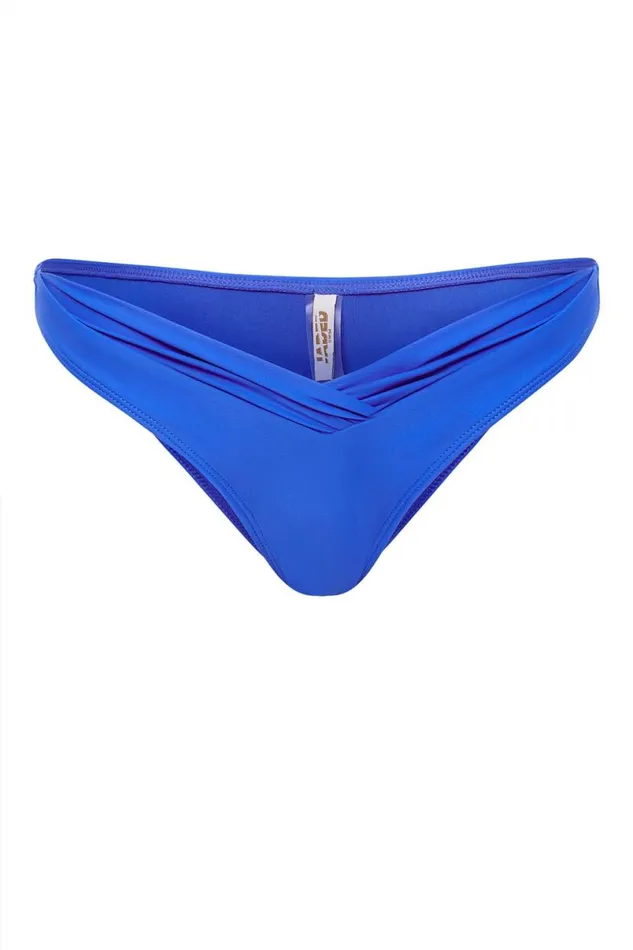 Jaded London Bikini Bottoms Women Ziva V Waist Bikini Bottoms Blue