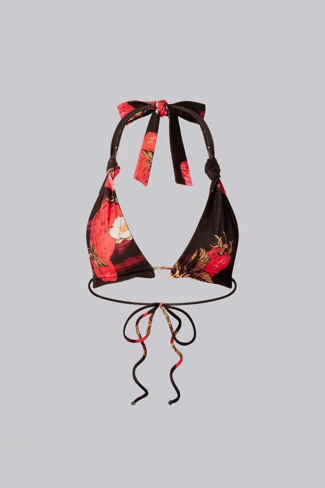 Jaded London Bikini Tops Women Camarosa Micro Knotted Bikini Top Multi