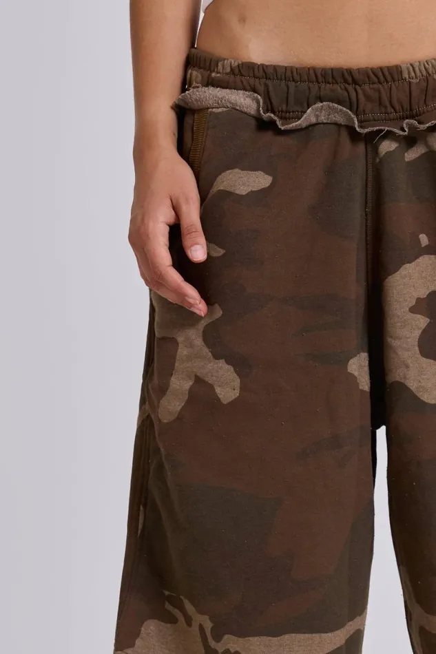 Jaded London Camo Pants Women Camo Monster Jogger Shorts Camo