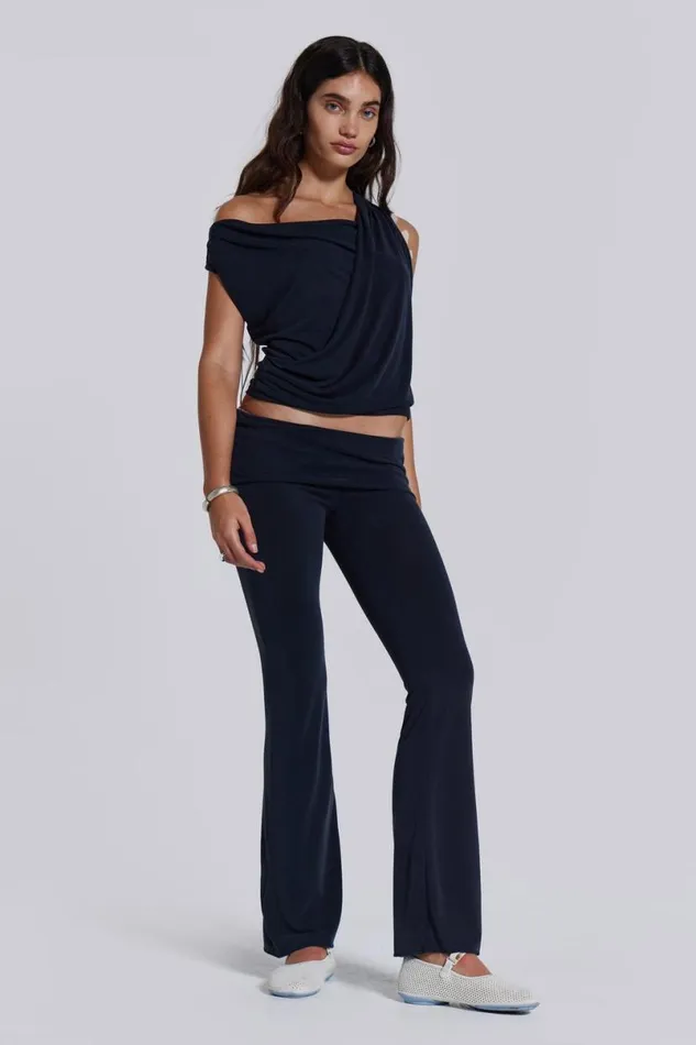 Jaded London CoOrds Women Mira Soft Touch Bottoms Grey