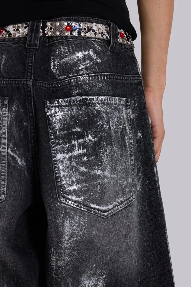 Jaded London Colossus Jeans MenUnisex Gunmetal Colossus Jeans Gunmetal