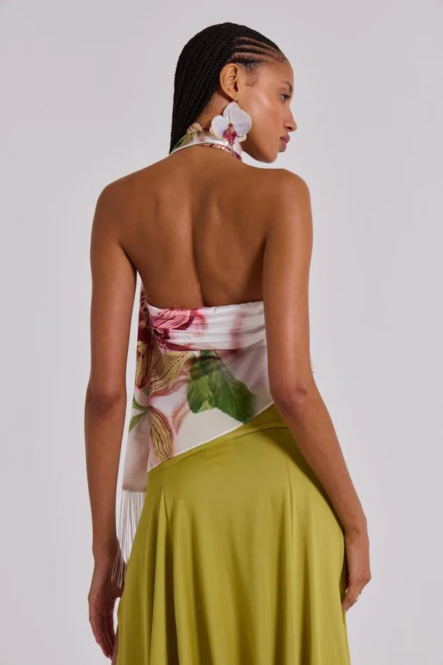 Jaded London Corsets Women Regina Corset Top In Lily Floral