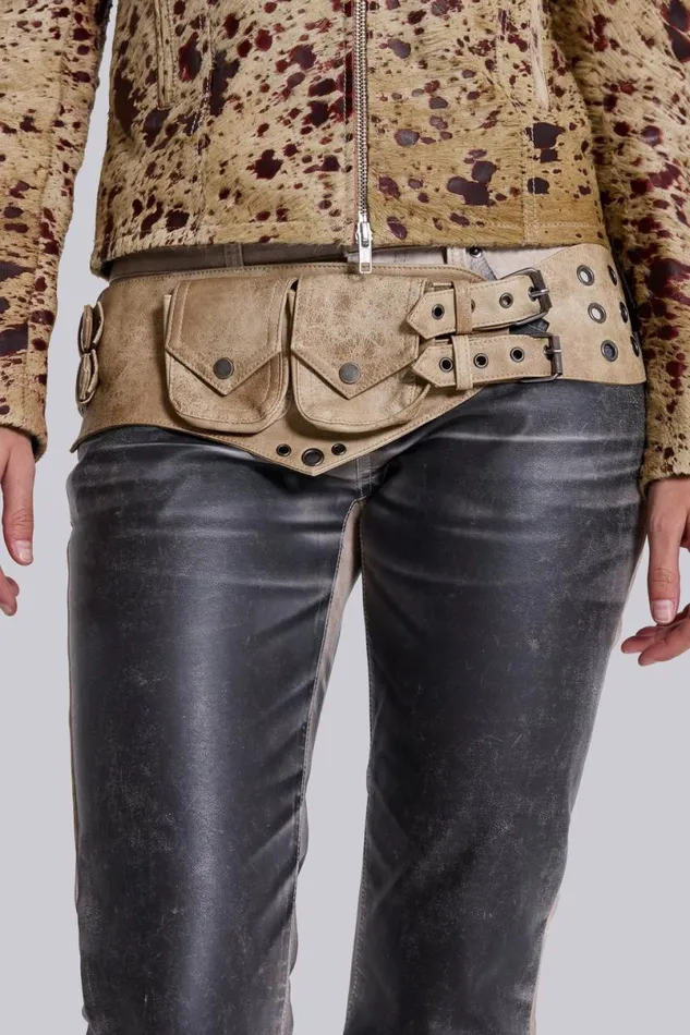 Jaded London Jackets Women Real Cowhide Piston Jacket Multi