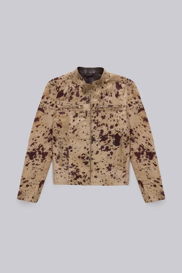 Jaded London Jackets Women Real Cowhide Piston Jacket Multi