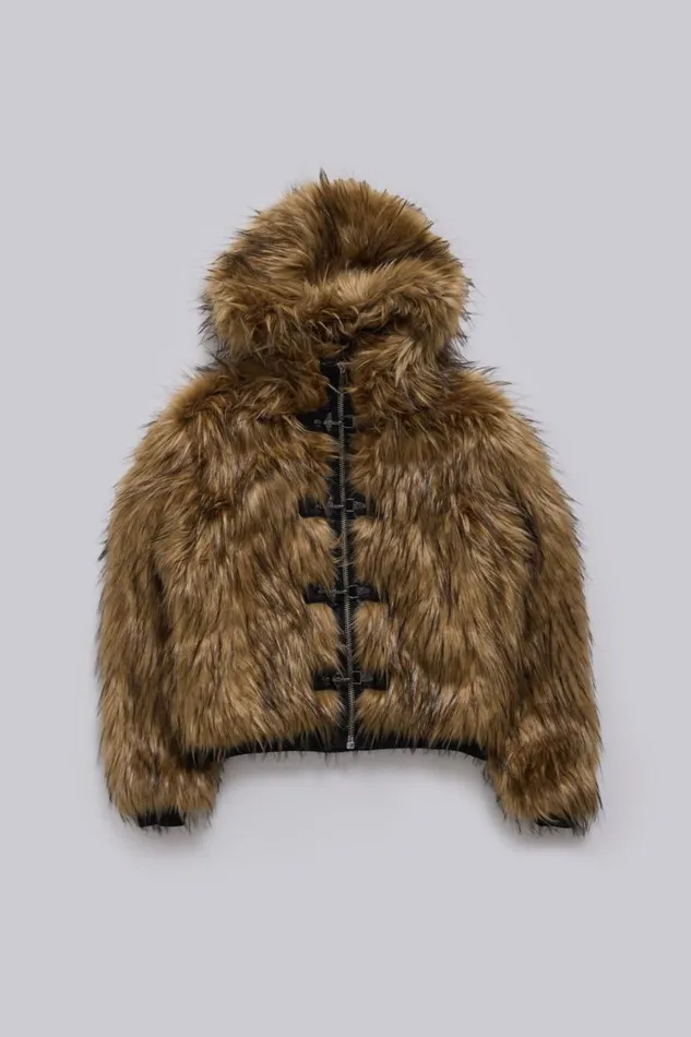 Jaded London Jackets WomenUnisex Blonde Mendoza Jacket Multi