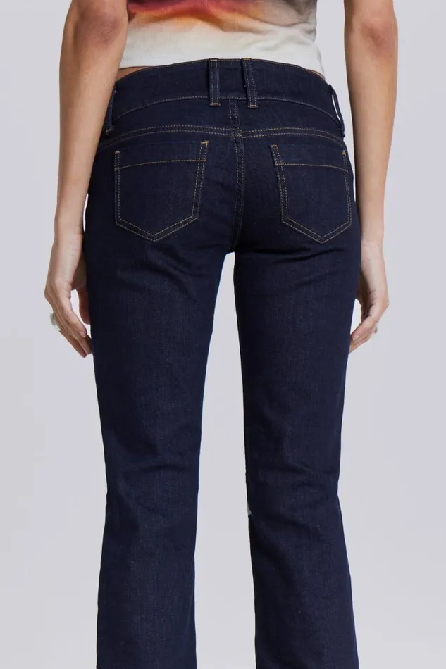Jaded London Jeans Women Indigo Thirteen Jeans Blue