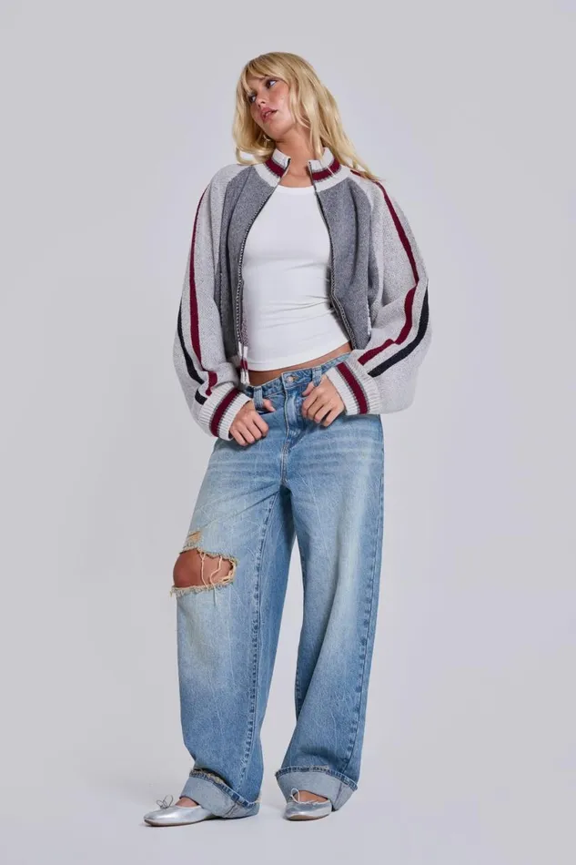 Jaded London Jeans Women Sonic Jeans In Light Wash Blue