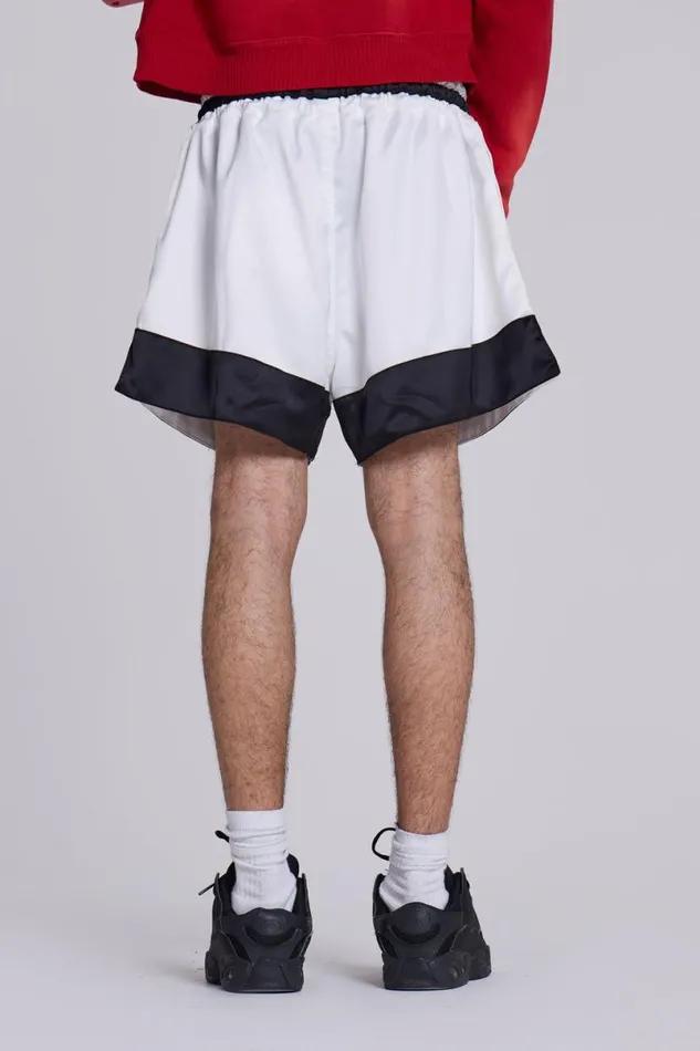 Jaded London Jorts and Shorts Men Fantasy Boxing Shorts Grey