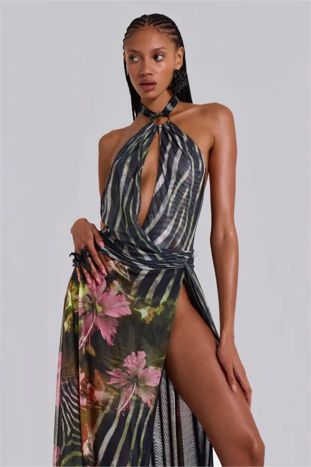 Jaded London Maxi Dresses Women Amara Maxi Dress Multi