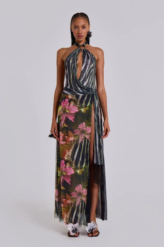 Jaded London Maxi Dresses Women Amara Maxi Dress Multi