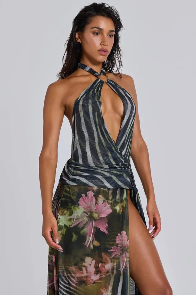 Jaded London Maxi Dresses Women Amara Maxi Dress Multi