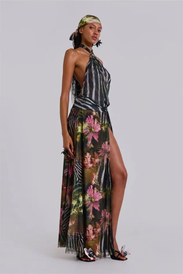 Jaded London Maxi Dresses Women Amara Maxi Dress Multi