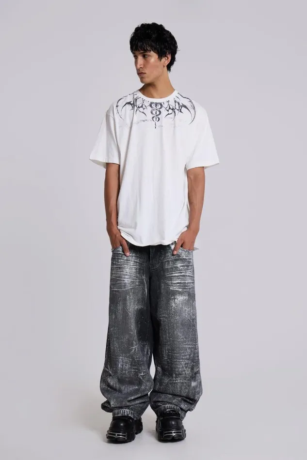 Jaded London TShirts and Vests Men Paradise Tee White