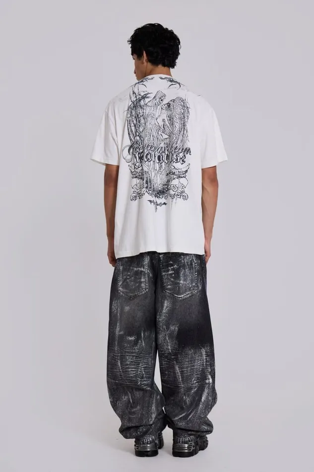Jaded London TShirts and Vests Men Paradise Tee White