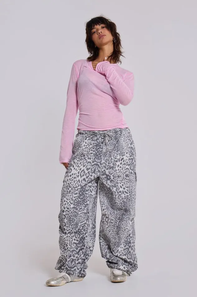 Jaded London Unisex UnisexWomen Pink Mist Long Sleeve Top Pink