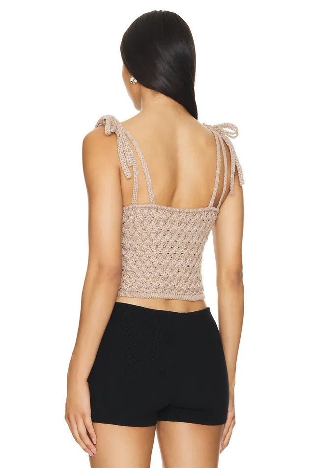 Jaquetta Tank Taupe Women Lovers and Friends Tops Jaquetta Tank Taupe Women Lovers and Friends Tops