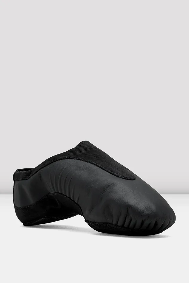 Jazz Bloch Children Childrens Pulse Leather Jazz Shoes Black Leather
