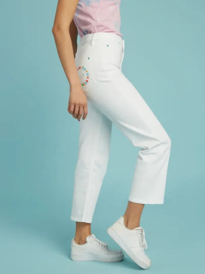 Jeans and Denim FriendsWithYou Super HighRise Jeans Pure White 8211 GUESS Women Jeans and Denim FriendsWithYou Super HighRise Jeans Pure White 8211 GUESS Women