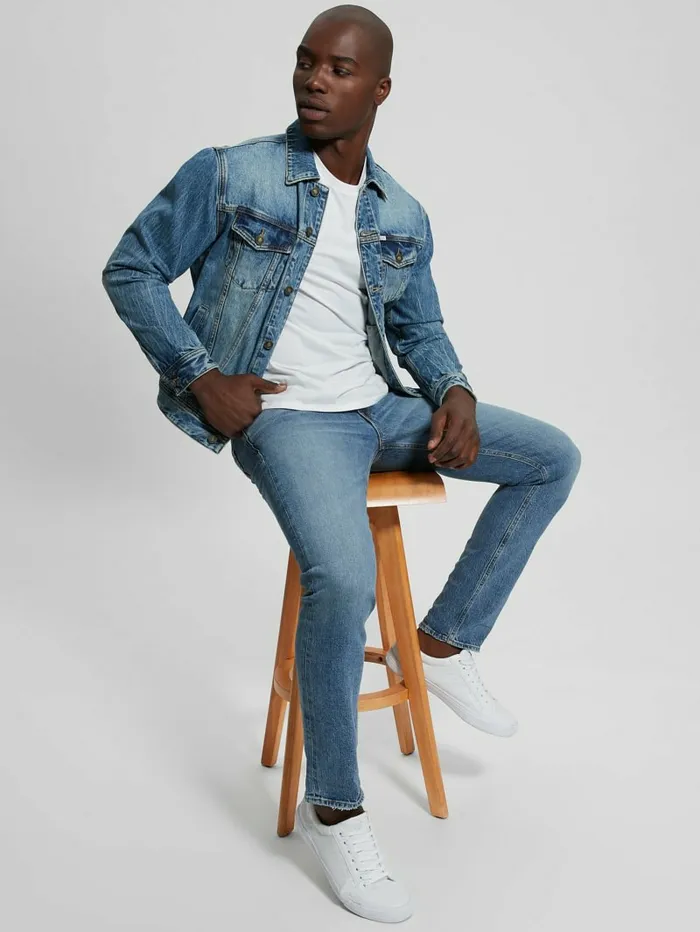 Jeans and Denim GUESS Men Slim Tapered Jeans Pascal Vintage