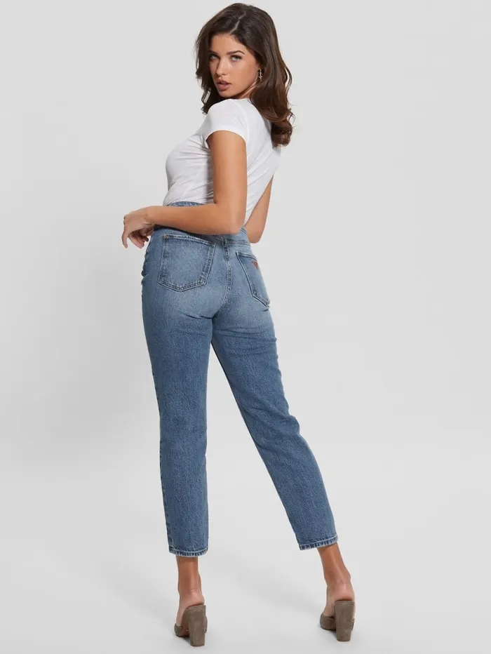 Jeans and Denim GUESS Women Mom Jeans Pipe Dreams