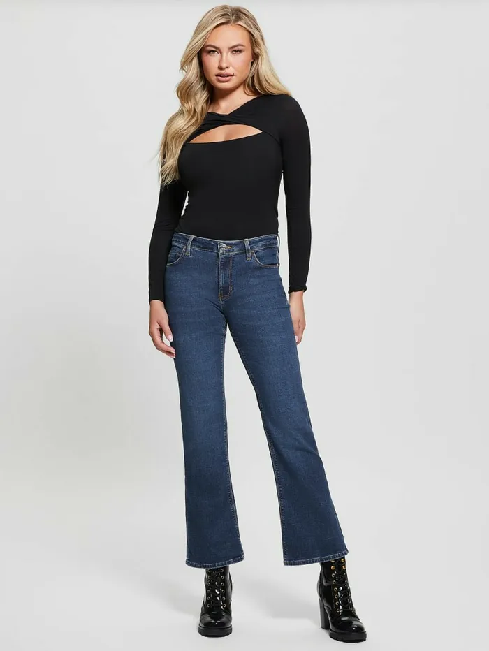 Jeans and Denim GUESS Women Sexy Bootcut MidRise Jeans Element Wash