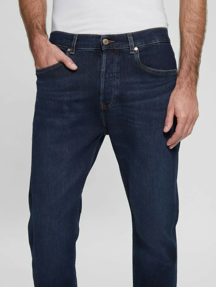 Jeans and Denim Men Eco CashmereBlend James Relaxed Jeans Protection GUESS Jeans and Denim Men Eco CashmereBlend James Relaxed Jeans Protection GUESS