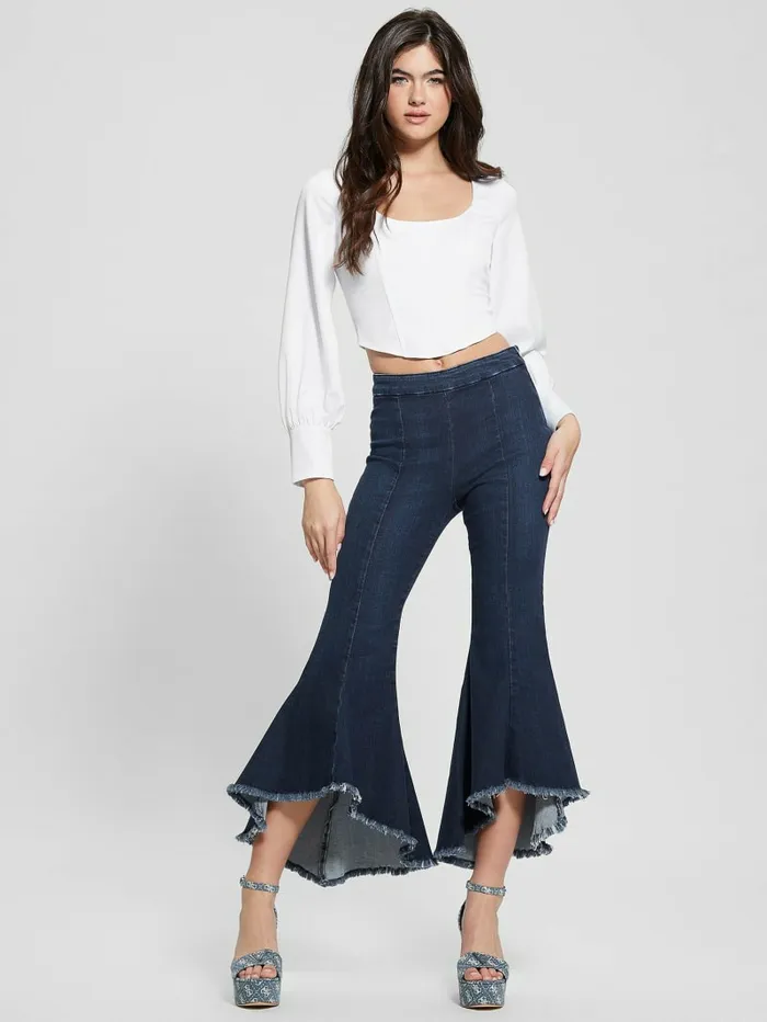 Jeans and Denim Women GUESS Sofia 1981 Flare Jeans Balboa Indigo