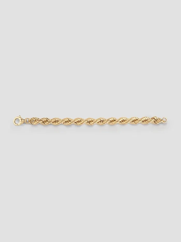 Jewelry GoldTone Rope Bracelet Yellow Gold GUESS Women