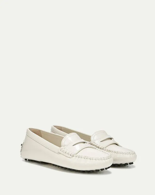 Jia Driving Loafer Ivory Women Veronica Beard Shoes
