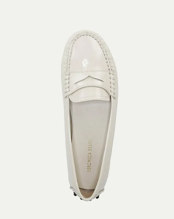 Jia Driving Loafer Ivory Women Veronica Beard Shoes