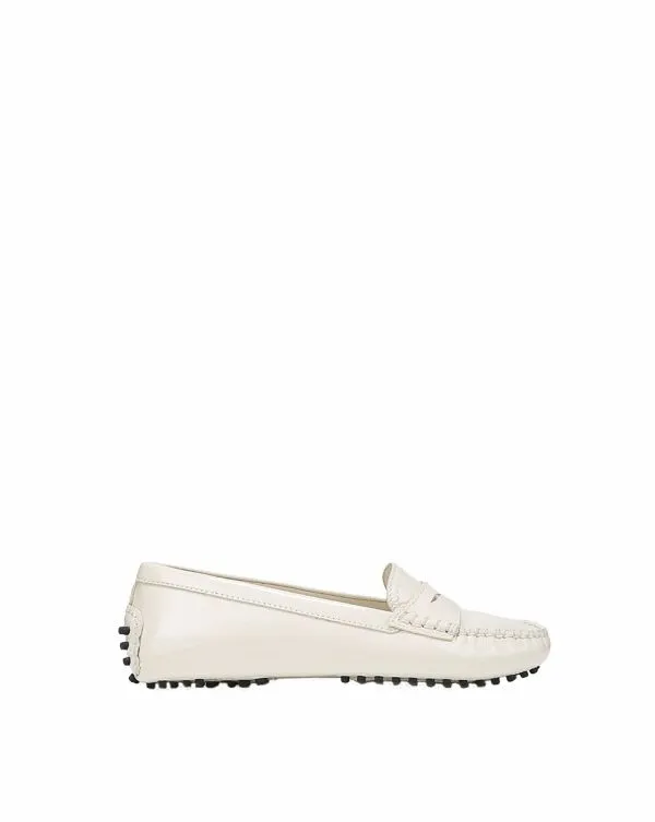 Jia Driving Loafer Ivory Women Veronica Beard Shoes