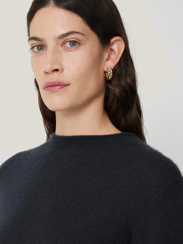 Jigsaw Cloud Cashmere Eldon Jumper Navy Women Knitwear and Cashmere