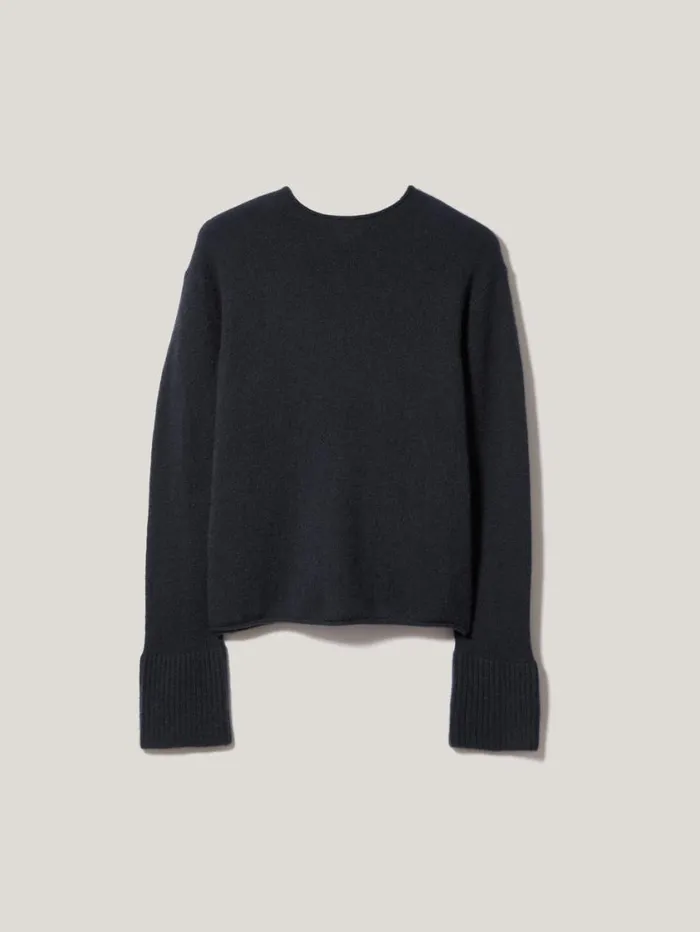 Jigsaw Cloud Cashmere Eldon Jumper Navy Women Knitwear and Cashmere