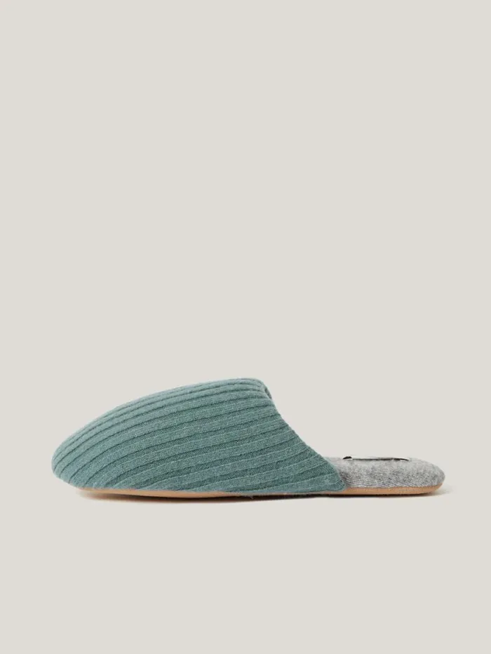 Jigsaw Compact Wool Slipper Blue Women Pyjamas and Loungewear