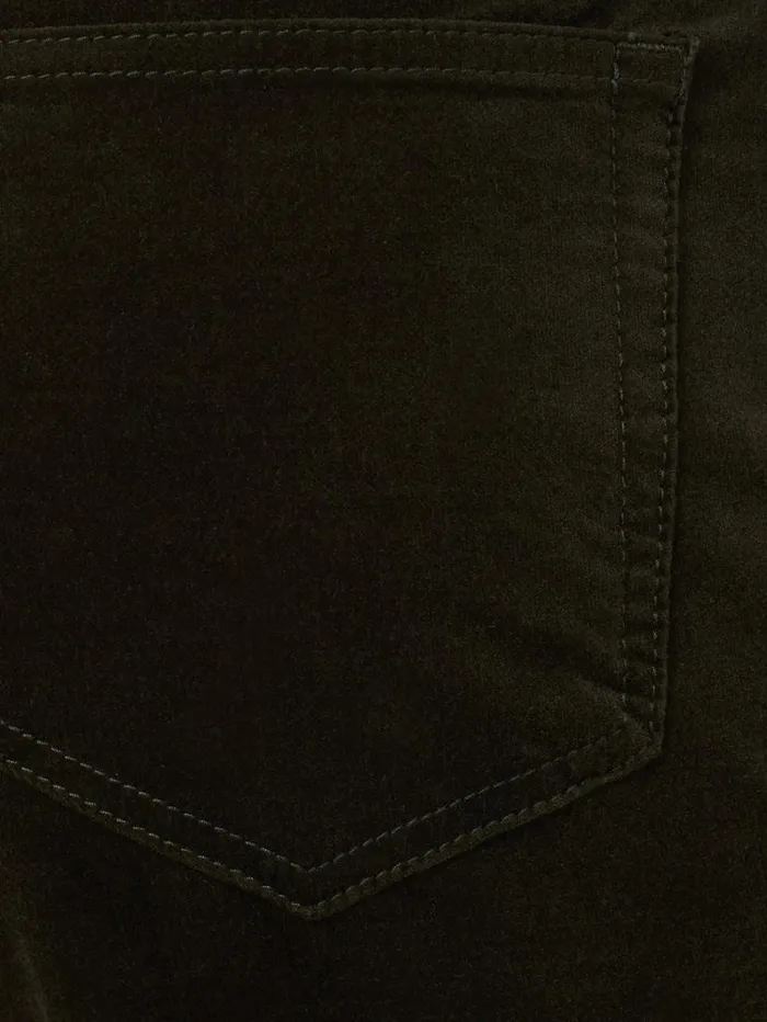 Jigsaw Delmont Velvet Tapered Jean Dark Green Women Party