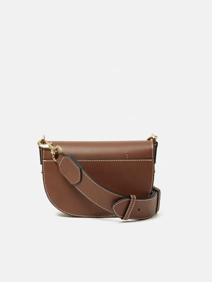 Jigsaw Denbigh Studded Leather Bag Tan Women Wallets and Card Holders