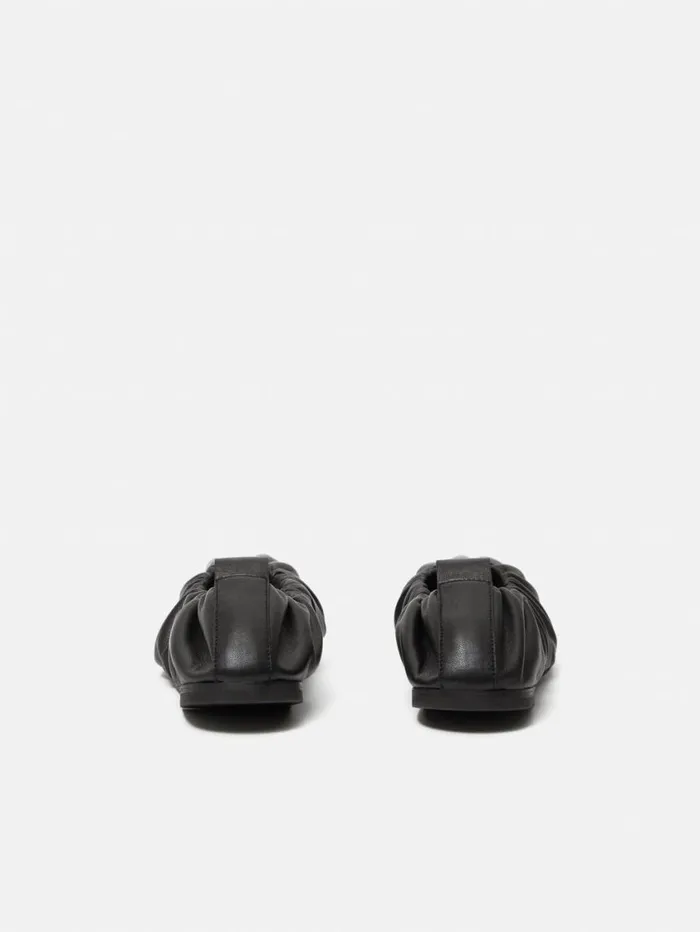 Jigsaw Elasticated Ballerina Black Women Flats