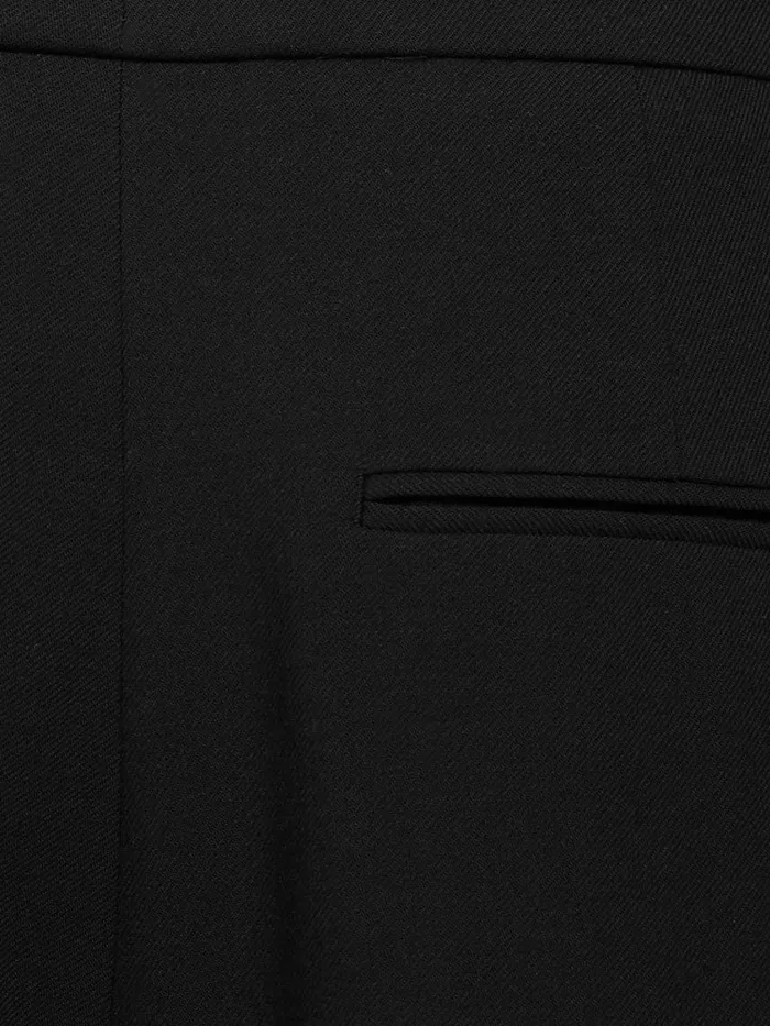 Jigsaw Fluid Twill Mason Trouser Black Women Trousers