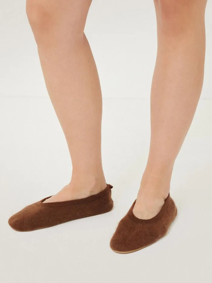 Jigsaw Halo Cashmere Slipper Ginger Women Pyjamas and Loungewear