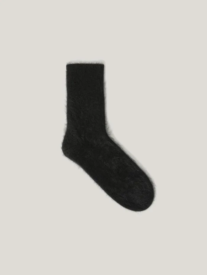 Jigsaw Halo Cashmere Sock Black Women Pyjamas and Loungewear