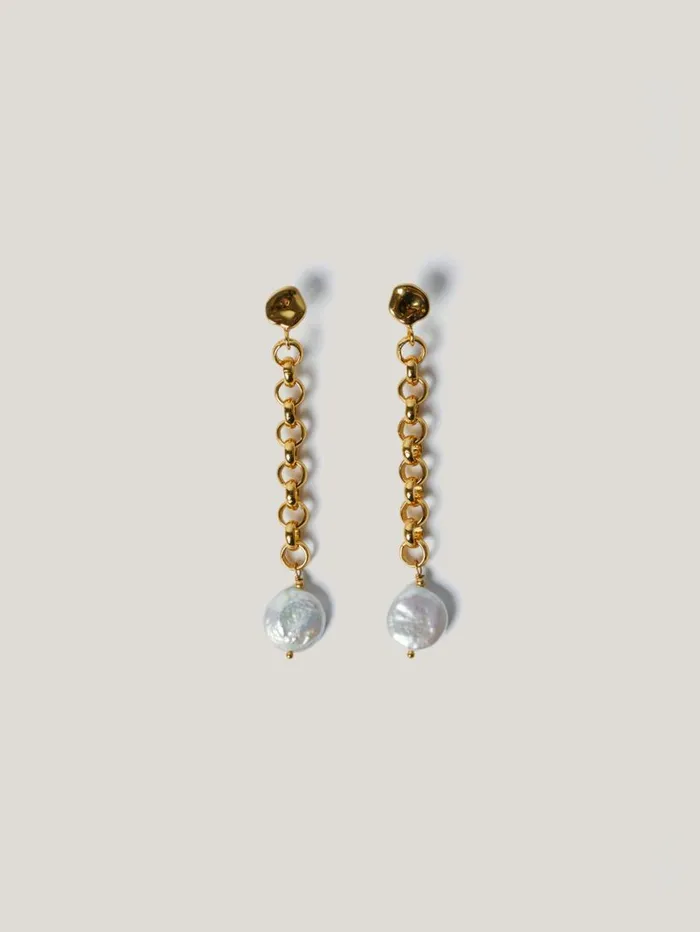 Jigsaw Keshi Pearl Drop Earring Pearl Women Jewellery