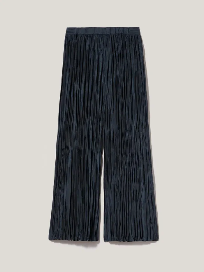 Jigsaw Plisse Trouser Navy Women Coords