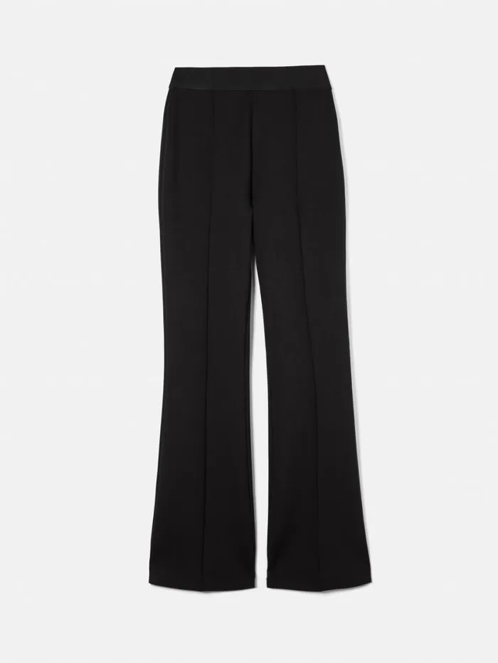 Jigsaw Ponte Kickflare Trouser Black Women Suits and Tailoring