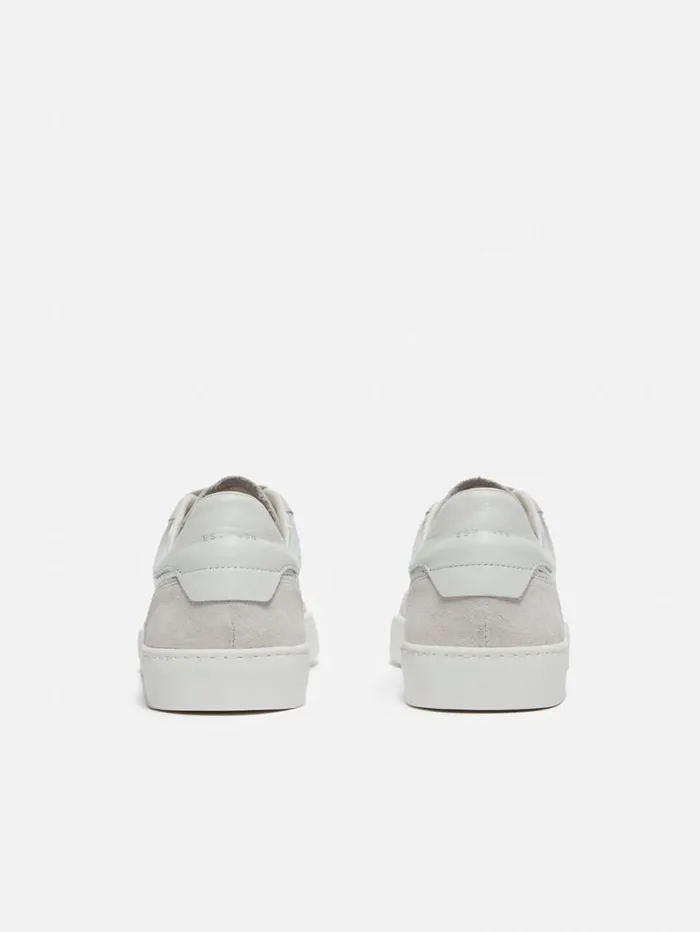 Jigsaw Portland Vintage Classic Trainer Silver Women Flats